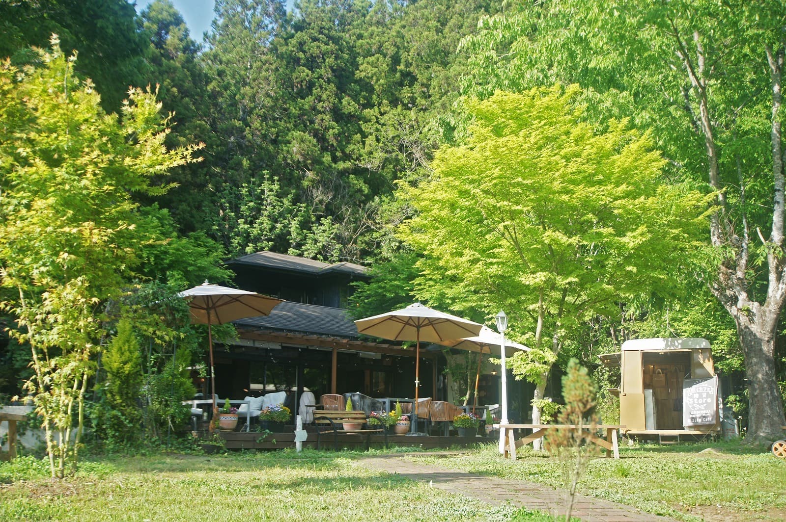 茨城・大子　咲くカフェ　