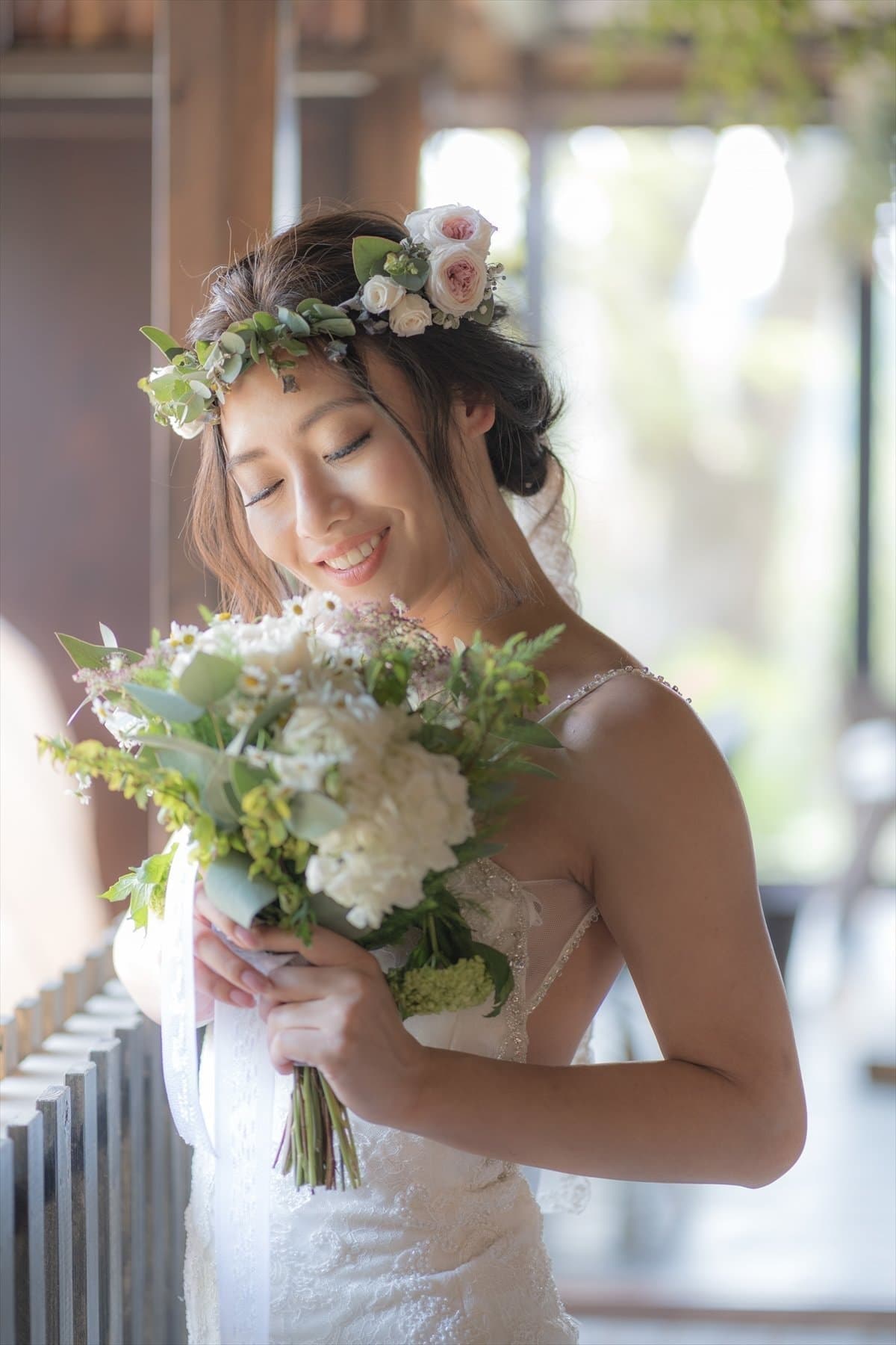 茨城・大子、お洒落カフェ&ゲストハウス、咲くカフェのガーデンウェディング。garden wedding。