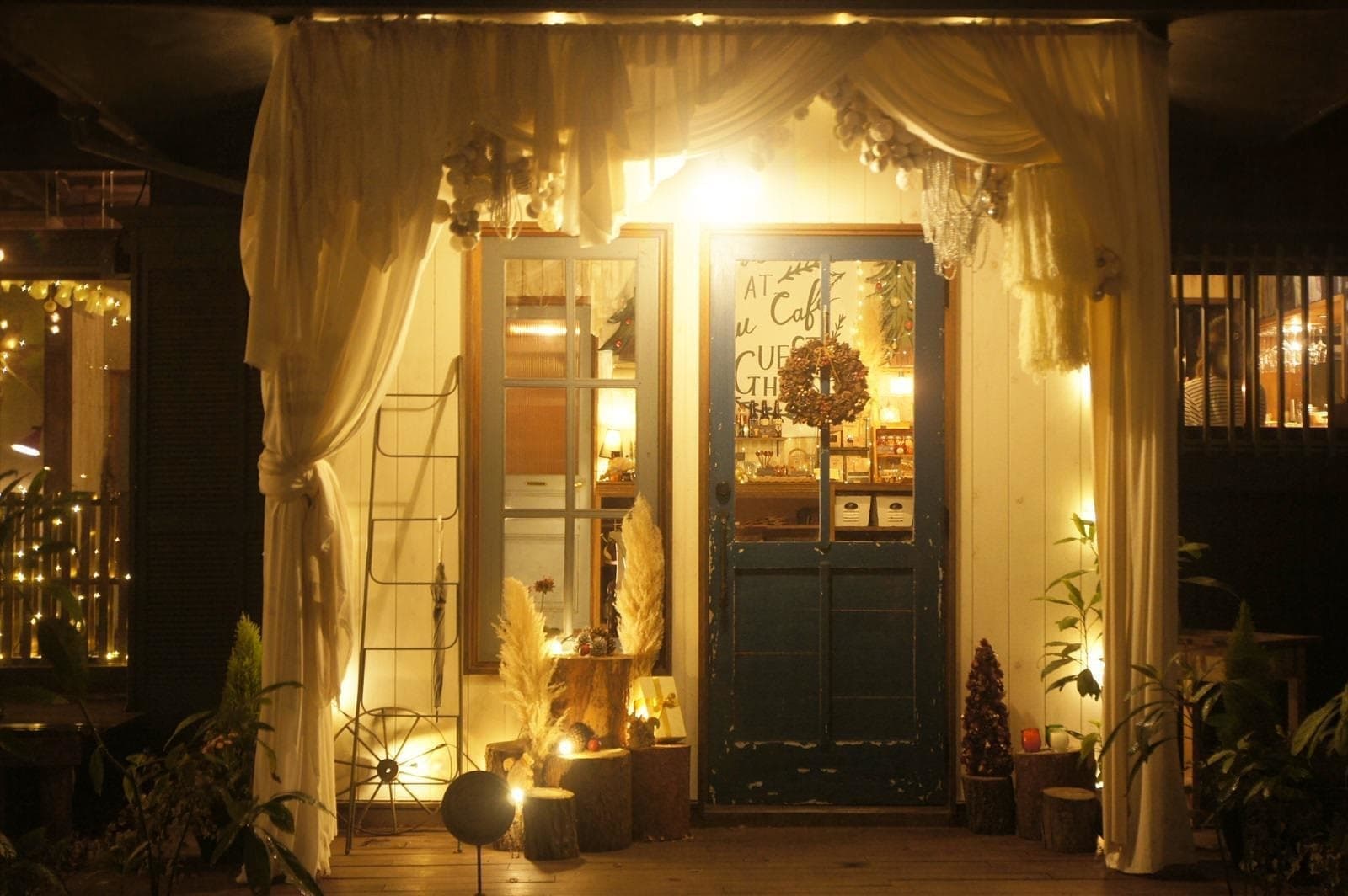 茨城・大子　咲くカフェクリスマス with 稲数麻子。野菜ソムリエのいるお店。ランチやディナー。