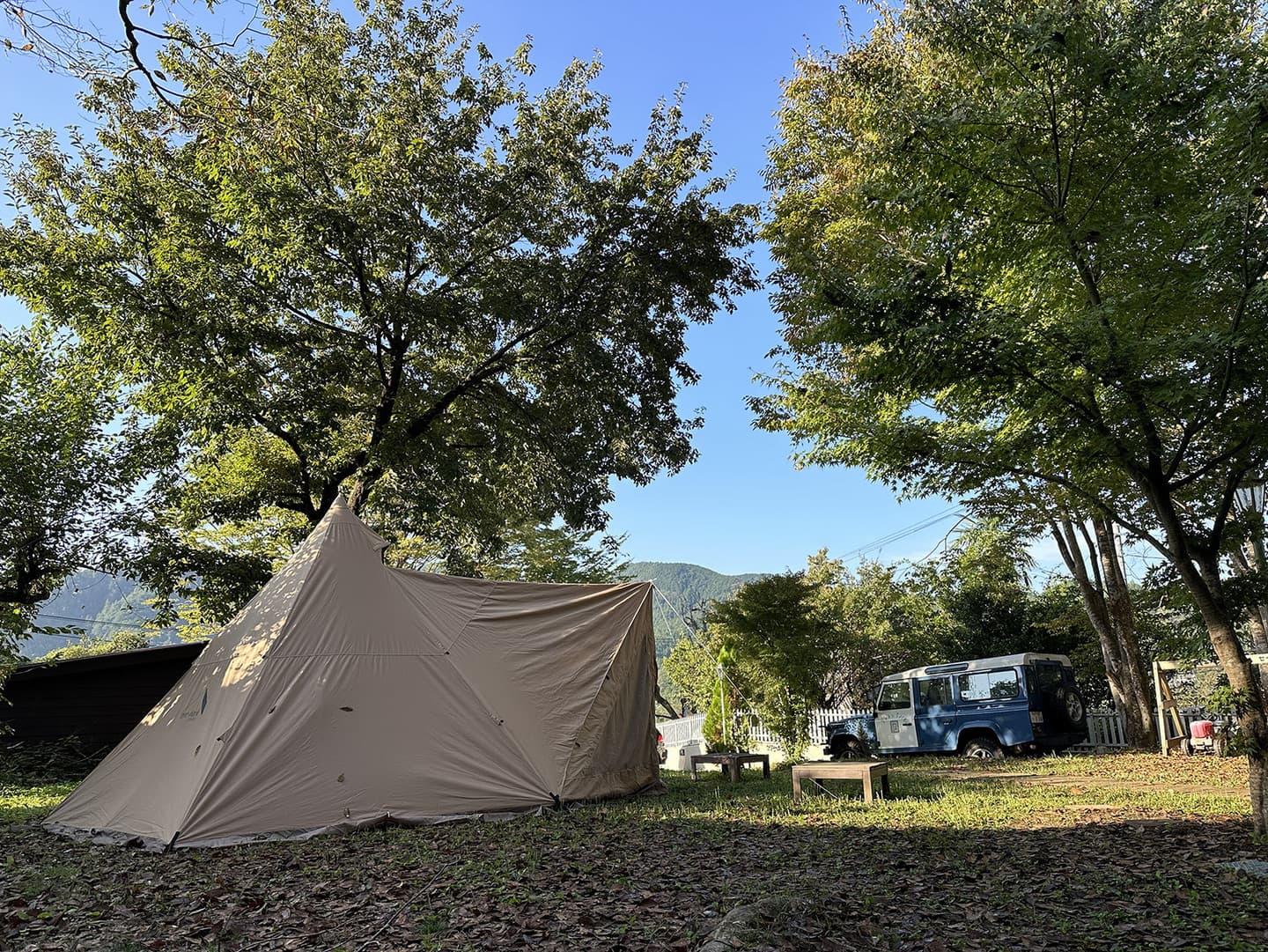 茨城・キャンプ、大子　咲くカフェcamp、グランピング