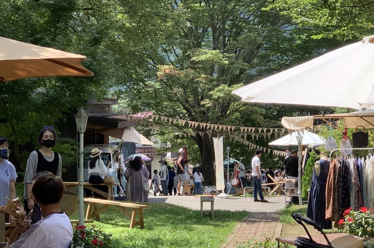 咲くカフェ6周年　大子ラクダマーケット